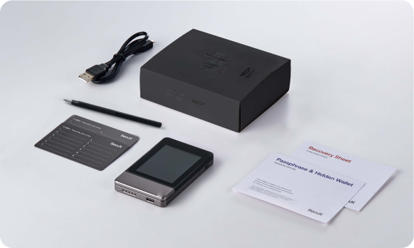 Corevaultix Neo-X what's in the box