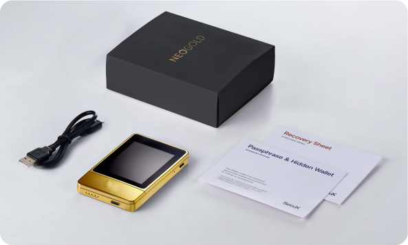 Corevaultix NeoGold what's in the box